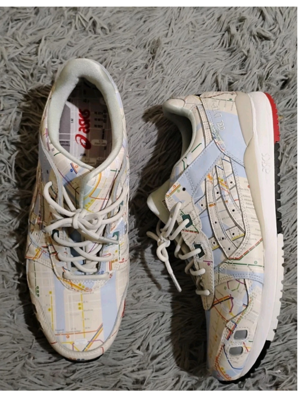 Atmos Asics Gel-Lyte 3 OG NYC Subway Men Size 10 Shoes 1201A528-200 Shoes